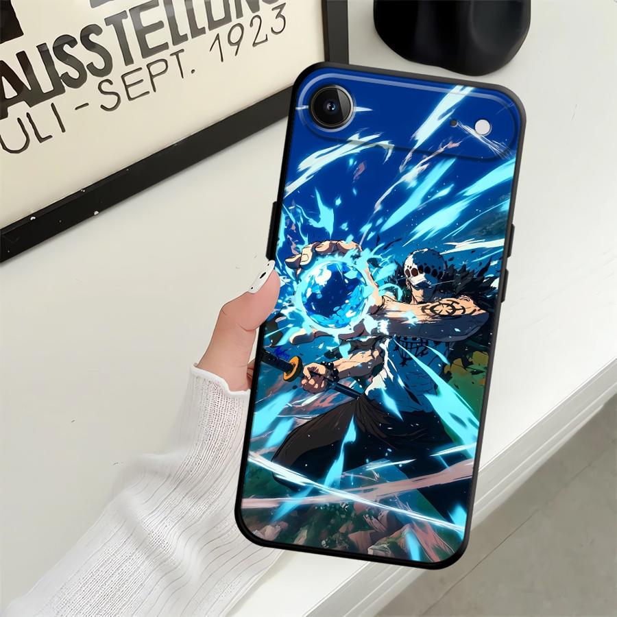 Чехол для телефона One Piece Zoro для iPhone 14 13 Mini 7 8 15 Plus 12 17 16 Pro Max X XS XR SE 11 17Air
