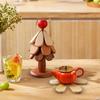 Wood Placemats  Pots Coaster Creative Tree Design Stand Wooden Trivets Decorative Anti Scald Heat Resistant Table Mat