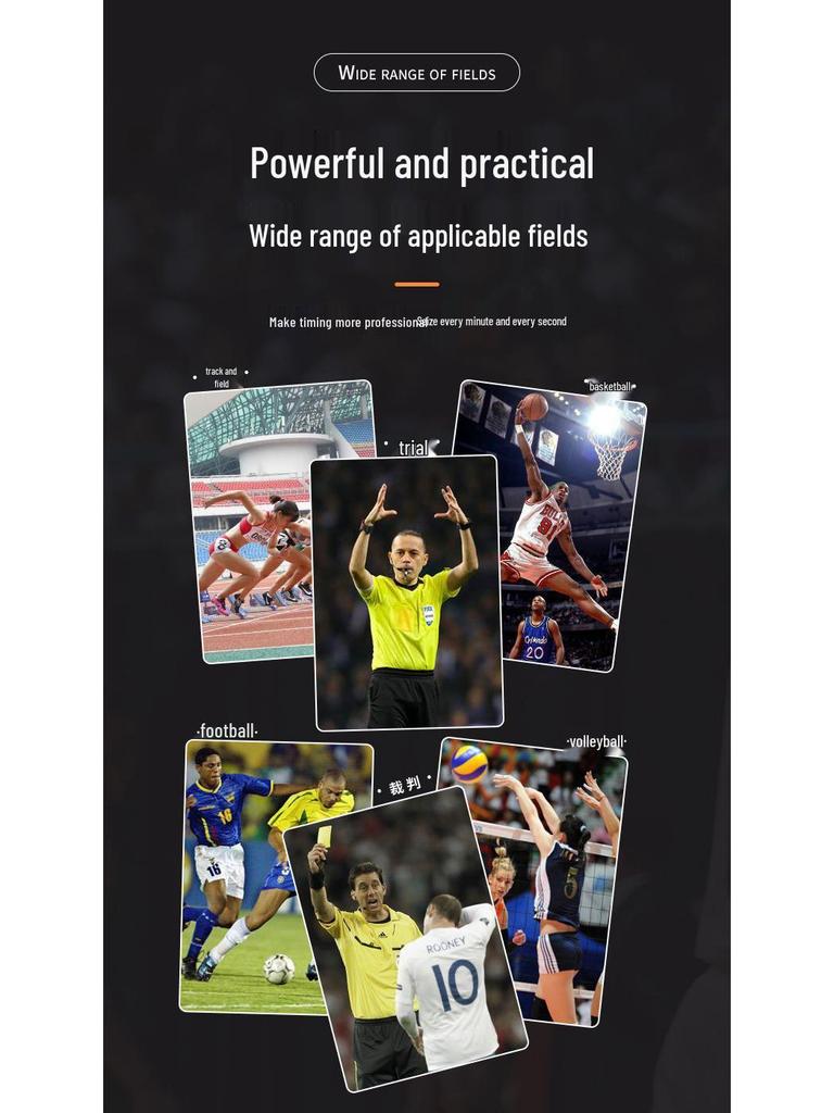 Athletic Stopwatch Timer for Running, Swimming, and Training