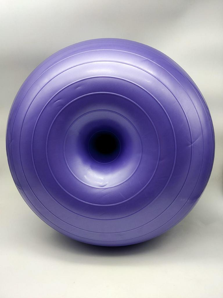 Новый утолщенный большой мяч-пончик для йоги 55 см для домашнего фитнеса