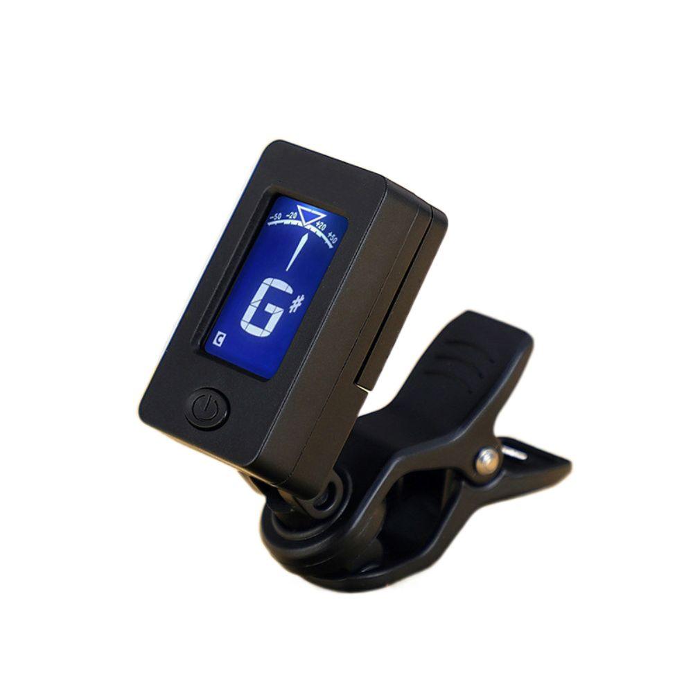 LCD Display Electric Digital Tuner Rotatable Digital Guitar Tuner Acoustic Guitar Tuner Guitar
