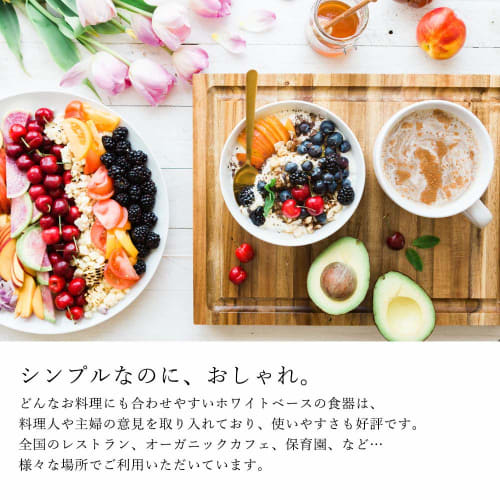 Shinshuyaki Ladle, 225mm Long (Made In Japan, Ceramic, Microwave Safe, Far Infrared, Negative Ion), White