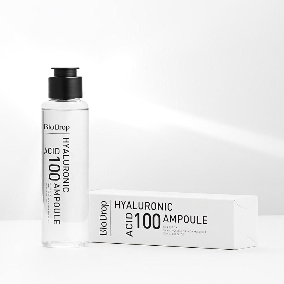 [Biodrop] 100 Hyal All Ампула, Высококонцентрированная Гиалуроновая Кислота 100%, 100 мл