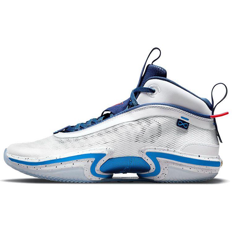 Jayson Tatum X Air Jordan 36 SE Team USA Men Sneakers White Blue-Void Photo-Blue DJ4484-100