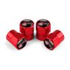 T264PCS Metal Car Wheel Tire Valve Caps Stem Cover Car Accessories For Volkswagen GTI Polo Golf Passat Scirocco Jetta Touareg RLINE