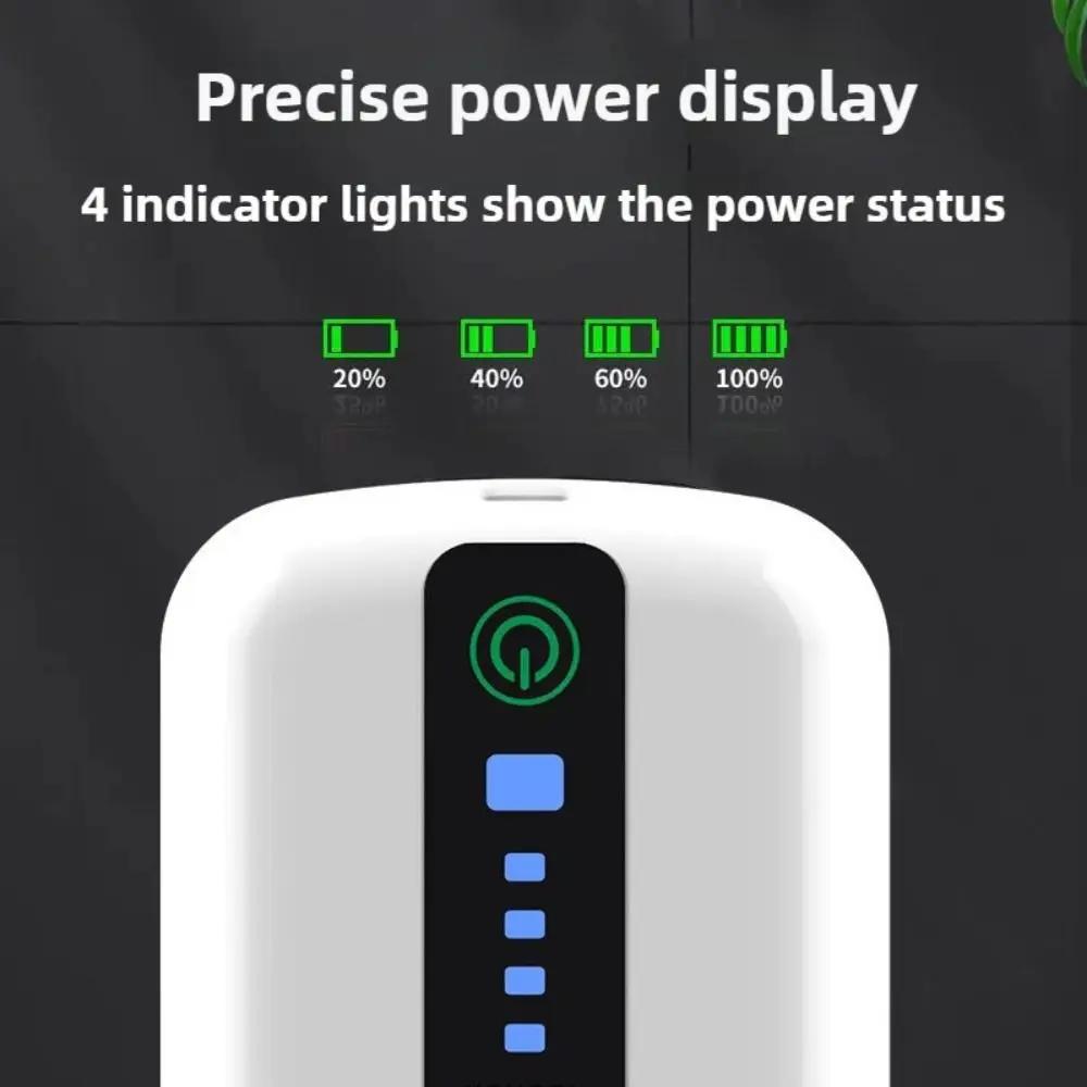 Durable 70H/40H Aquarium Oxygen Pump USB Ultra Silent Fish Tank Oxygen Pump Rechargeable Waterproof Oxygen Generator