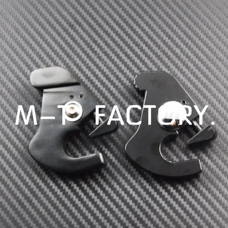 Motorcycle Detachable Rotary Sissy Bar Luggage Rack Docking Latch Kit Black/Chrome For Harley Sportster XL Softail Dyna Touring