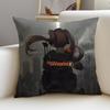 Tom Clancys The DivisionS Cushion Cover Breathable and skinfriendly linen pillowcase square removable and washable cushion