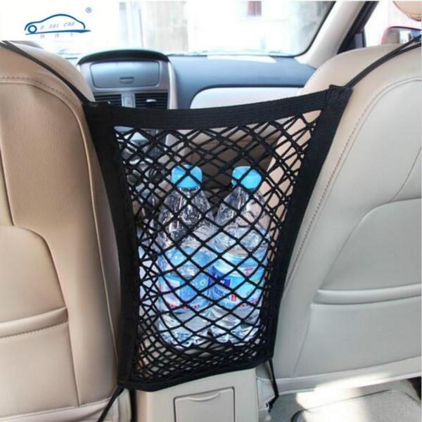 General Flexible Mesh Suitcase Car Organizer Seat Back Storage Mesh Bag KTY
