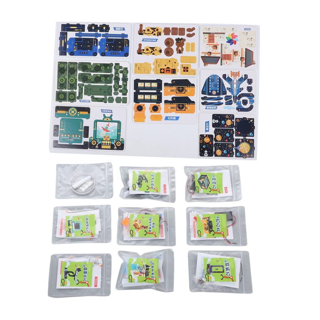 Набор для экспериментов по физике, перерабатываемый, просветительский научный эксперимент, развивающие игрушки для детей