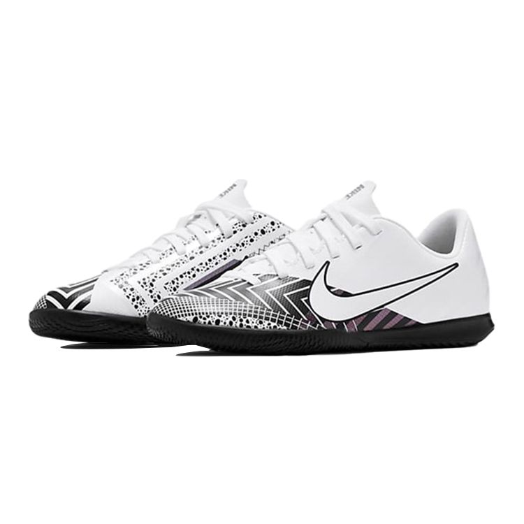 Nike Детские кроссовки для футбола Mercurial Vapor 13 Club MDS IC Черно-белые CJ1174-110