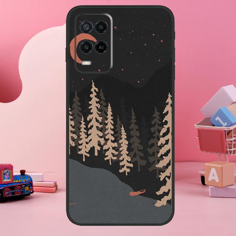 Summer Nights Case For Oppo A5 Pro A15 A17 A57 A77 A18 A38 A58 A78 A98 A94 A74 A54 A16 A76 A96 A40 A60 A80