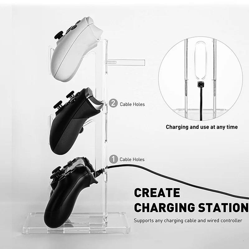 Подставка для игрового контроллера для Playstation 5 4 3 2 PS5 PS4 PS3 Dualsense Dualshock Switch Pro Xbox Держатель для аксессуаров контроллера Подставка