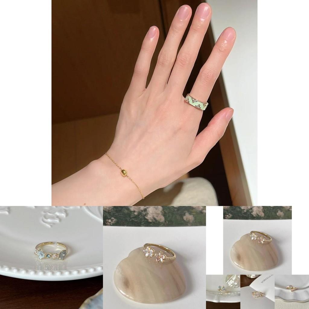 Trendy S925 Pure Silver Ring With Beautiful Pearl Floral Detailing For Women