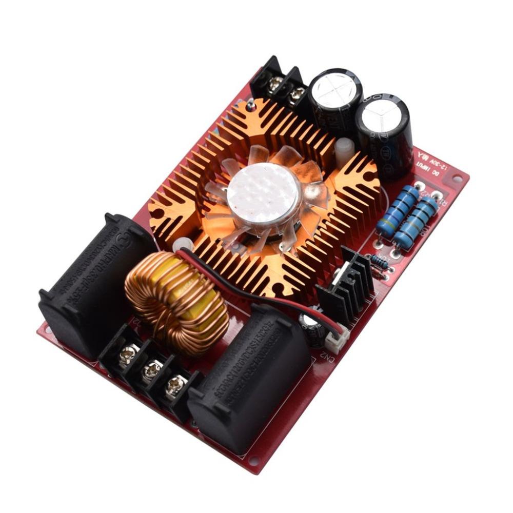 DC12-30V ZVS Плата драйвера Теслы Катушка зажигания Flyback Драйвер Высоковольтный трансформатор -15A Схема управления с переключением при нулевом напряжении