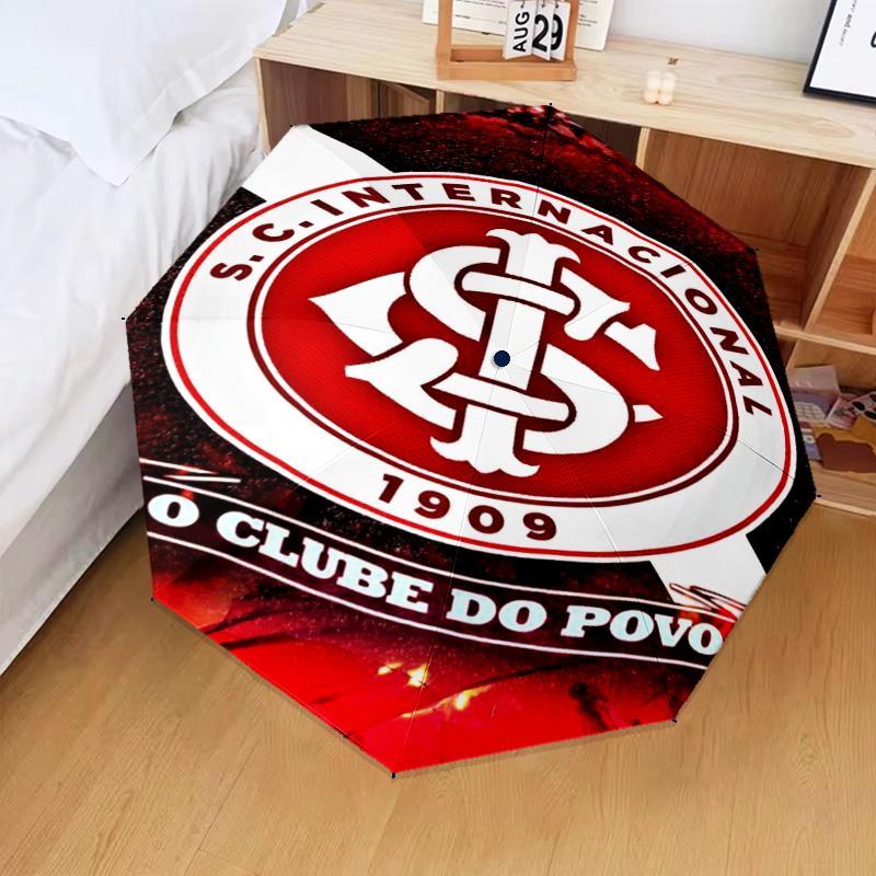 1PC SC Internacional1 Printed Umbrella Folding umbrella, automatic umbrella 8-Frame for Travel, camping Fan gifts Christmas Gifts