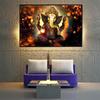 Lord Ganesha Canvas Paintings On the Wall Art Posters And Prints Hindu Gods Canvas Art Pictures Ganesh Art Posters Home Decor
