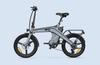 DYU T1 60, Km Range Electric Bike – 10Ah Removable Battery, 250W Motor, 20-inch Tire – Magnesium Alloy Foldable Electric Bike, Gray Black