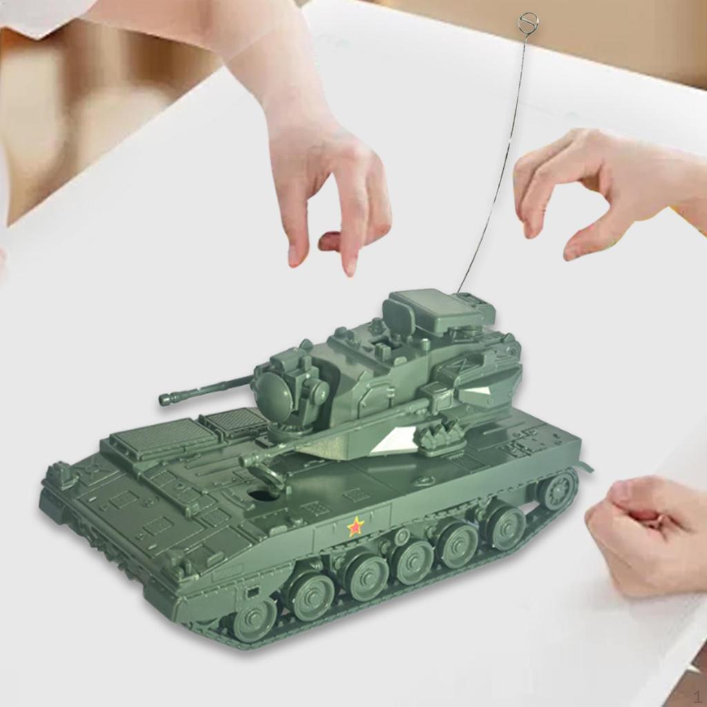 1/72 Модель танка Собери сам 4D для детей и взрослых Имитация Строительные игрушки Коллекционные