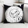 YYorushika Band Japanese Pillow Case Sofa Living Room Bedroom Headboard Backrest Cushion Square Cushion Nap Time