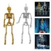 40cm Glittering Skeleton Halloween Decorations with Articulated Joints For Holiday Party Centerpieces Indoor and Outdoor