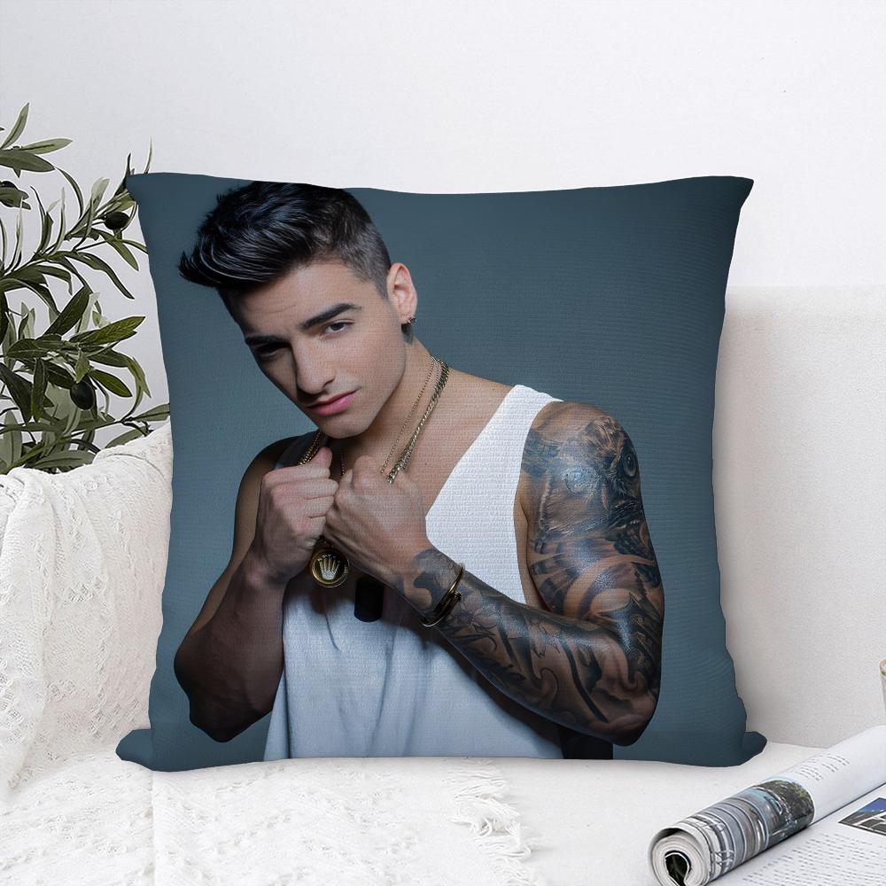 S-Singer M-Maluma Наволочка Декоративная для Дивана Домашняя Двусторонняя Печать Плюшевая Квадратная Наволочка для Подушки Подушка Декор Чехол