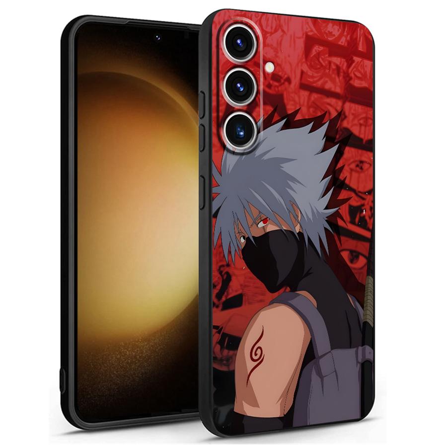 Anime Cartoon Kakashi Case for Samsung Galaxy A32 A26 A72 A41 A51 A73 A25 A71 A35 A24 A55 A22 A52 A23 A53 A36 Black Soft Phone