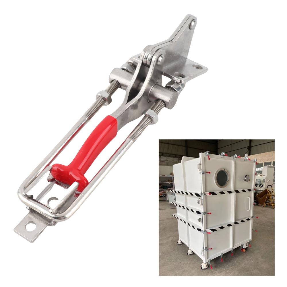 255*63mm Quick release Clamp Stainless Steel U Bolt Holding Clamp Heavy Toggle Latch Decoration