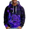 Unisex Fashion Five Nights At Freddy's Hoodie Sweatshirt Cartoon Printed Streetwear Hoodies for Couples Men Women