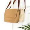 Handmade Straw Handbag for Women Summer Beach Tote Woven Shoulder Bags Bohemia Knitted