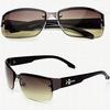 Outdoor Travel Metal Windproof Sports Bright Eyewear Polarized 4 Colors Sunglasses Square Glasses