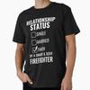Relationship Status Single Married Taken by a Smart Premium T-Shirt M-2XL Gift,