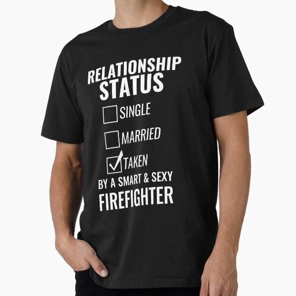 Relationship Status Single Married Taken by a Smart Premium T-Shirt M-2XL Gift,