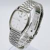 Б/у Винтажные Мужские Часы SEIKO Chariot Квадратные Тонкие Классические Старый Белый Циферблат