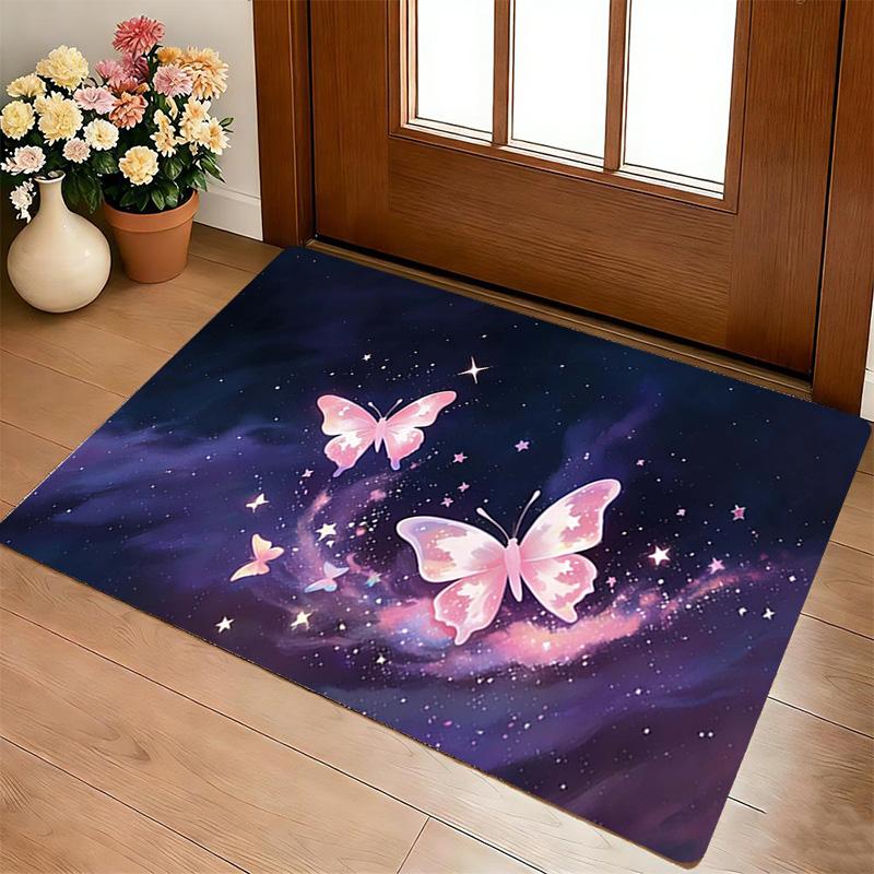Butterfly Dreams Living Room Nonslip Area Rug Soft Carpet For Bedroom Game Playroom Sofa Office Home Decor Doormat Christmas Gift C92913