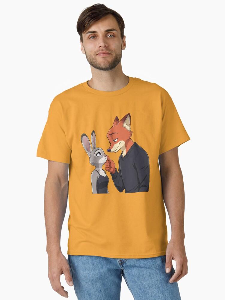 Zootopia Nick Wilde & Judy Hopps Zootopia – Zootropolis Movie Duo Design Classic T-Shirt