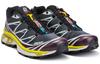 SALOMON XT 6 Textile, Leather Low top Running Shoes Unisex Ink Black