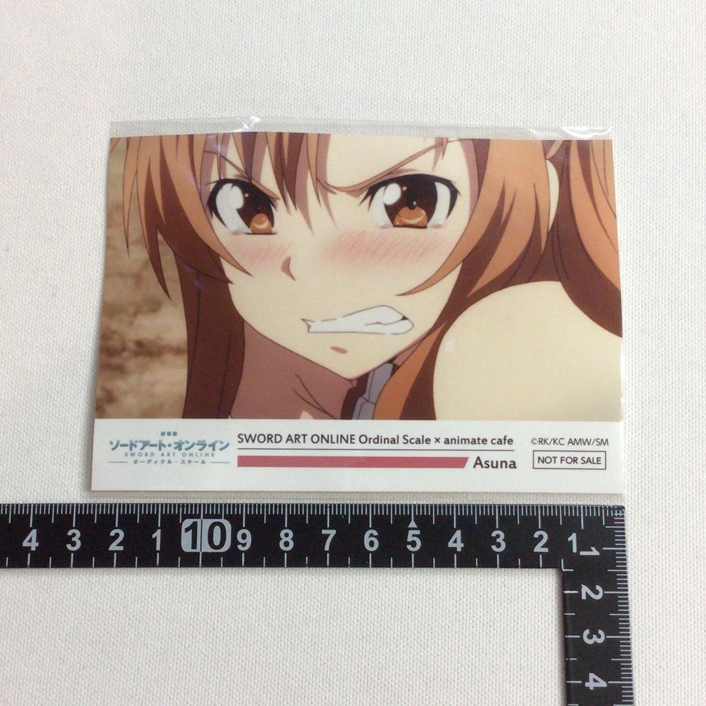 [Б/У] Sword Art Online Асуна Анимате Кафе Бонус-бромид