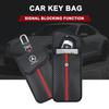 EJK4  2025 Hot For Benz Car Key Signal Blocker Case Faraday Box Anti-Hacking Anti-Theft Key Fob For Mercedes Benz AMG GLK GLE GLC W203