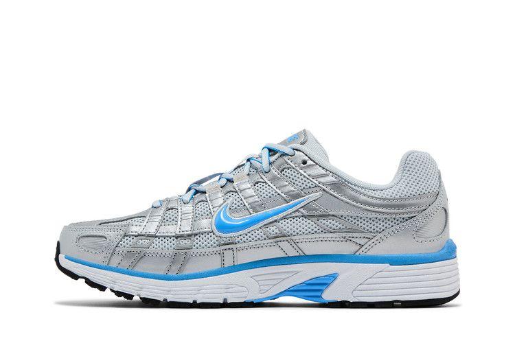 Men's Sneakers Nike P-6000 Metallic Platinum Pure Platinum Metallic Silver University Blue