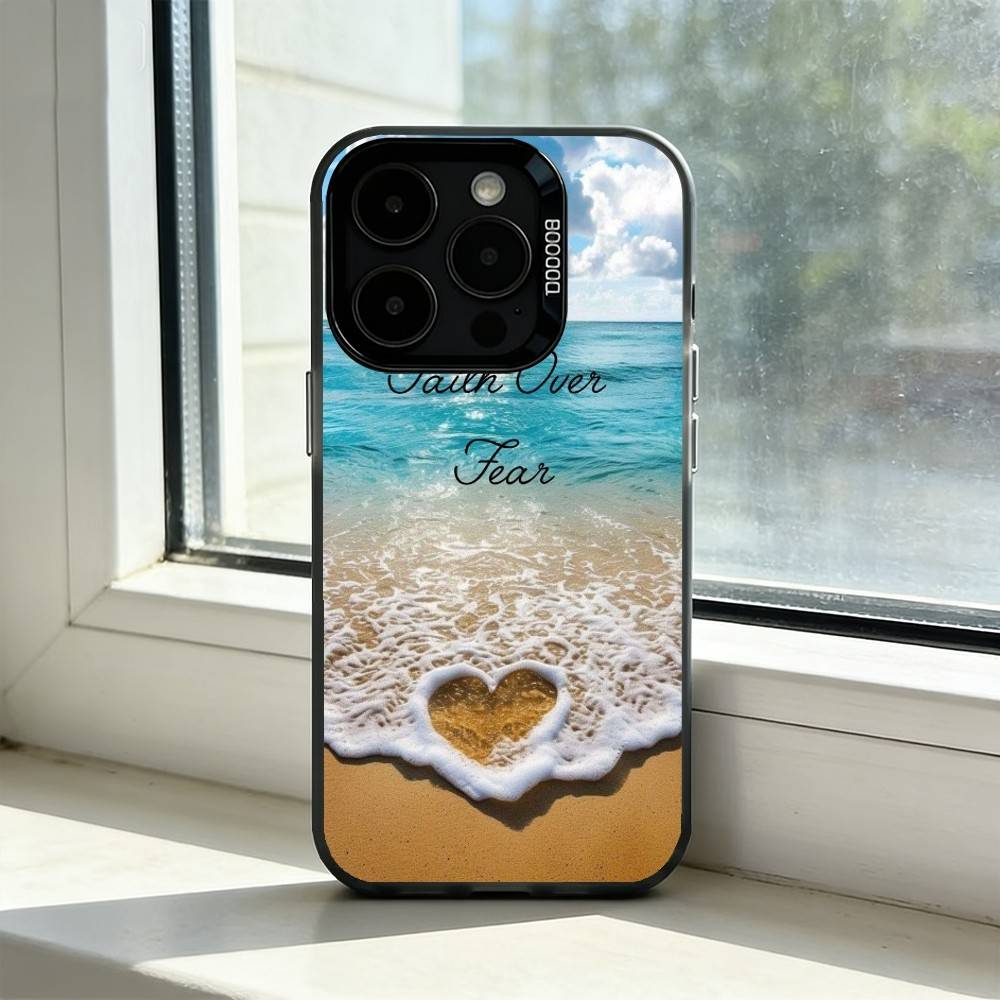 Христианский чехол для телефона с цитатой из Библии Q-Quote Для iPhone 17,16,15,14,13,12,11 Plus,Pro Max,XS,Цветной Серебристый Чехол для телефона Funda Cover