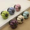 Leopard Pattern Cabinet Knob European Style Door Pull Handles Retro Ceramic Pumpkin Handle  Kitchen