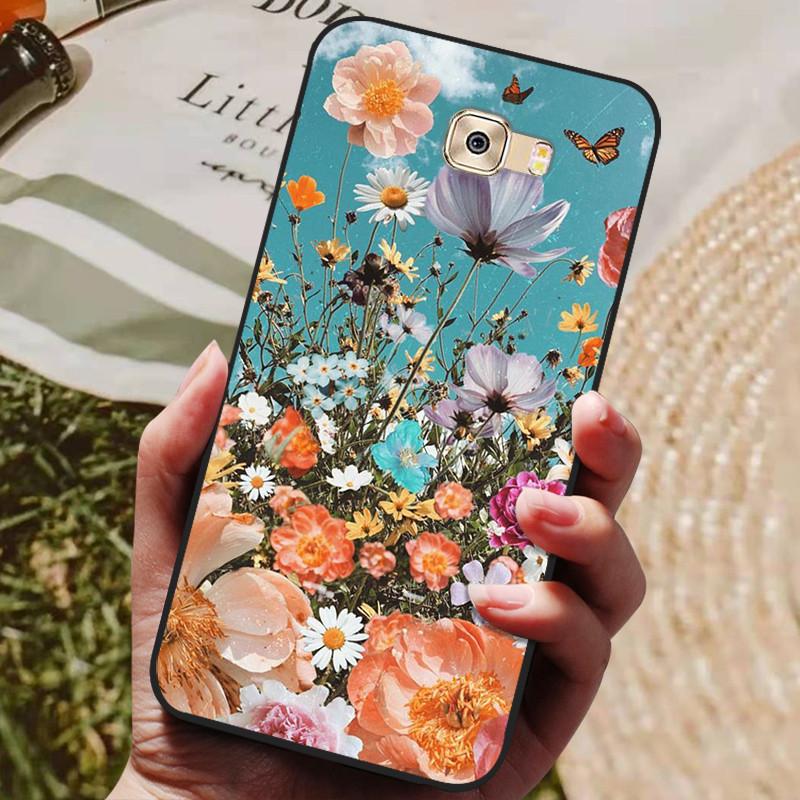 Чехол для Samsung C7 Pro Силиконовый Мягкий ТПУ Чехол для Телефона для Samsung Galaxy C9 Pro Чехол Бампер для Galaxy C7 Pro C7Pro C 7 Capa