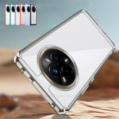 Для Realme 14 Pro Чехол Крышка OPPO Realme 14 Pro Capas Новый Противоударный Бампер Задняя Крышка Телефона Прозрачный Футляр Realme 14 Pro