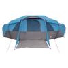 Family Tent with Rain Fly Waterproof Blue 18 Person