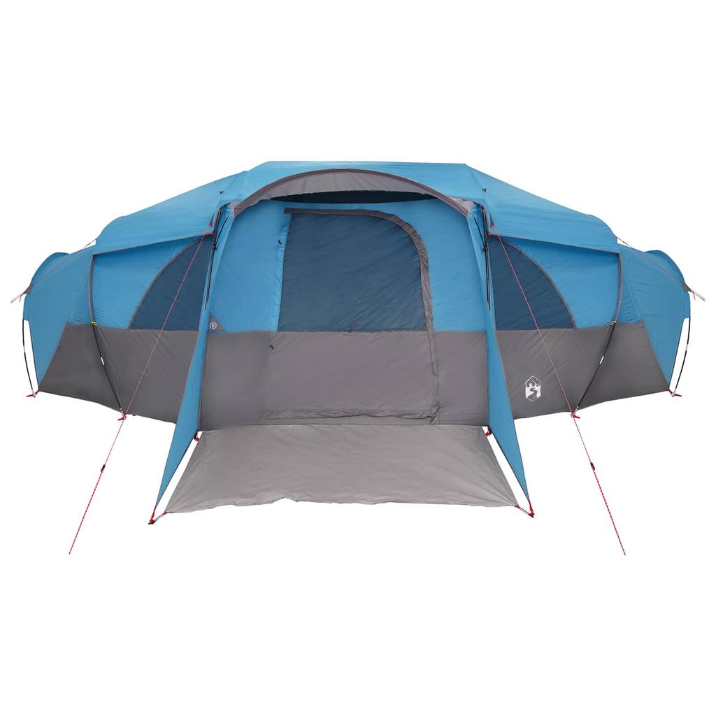 Family Tent with Rain Fly Waterproof Blue 18 Person