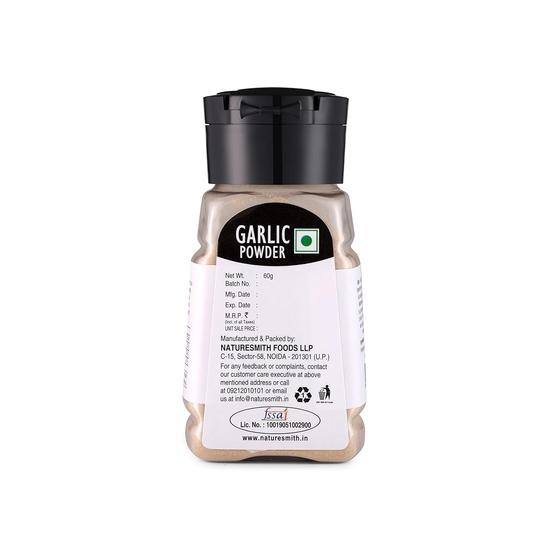 NATURESMITH Чесночный ПОРОШОК-60г || Готовая к ИСПОЛЬЗОВАНИЮ банка-дозатор ||