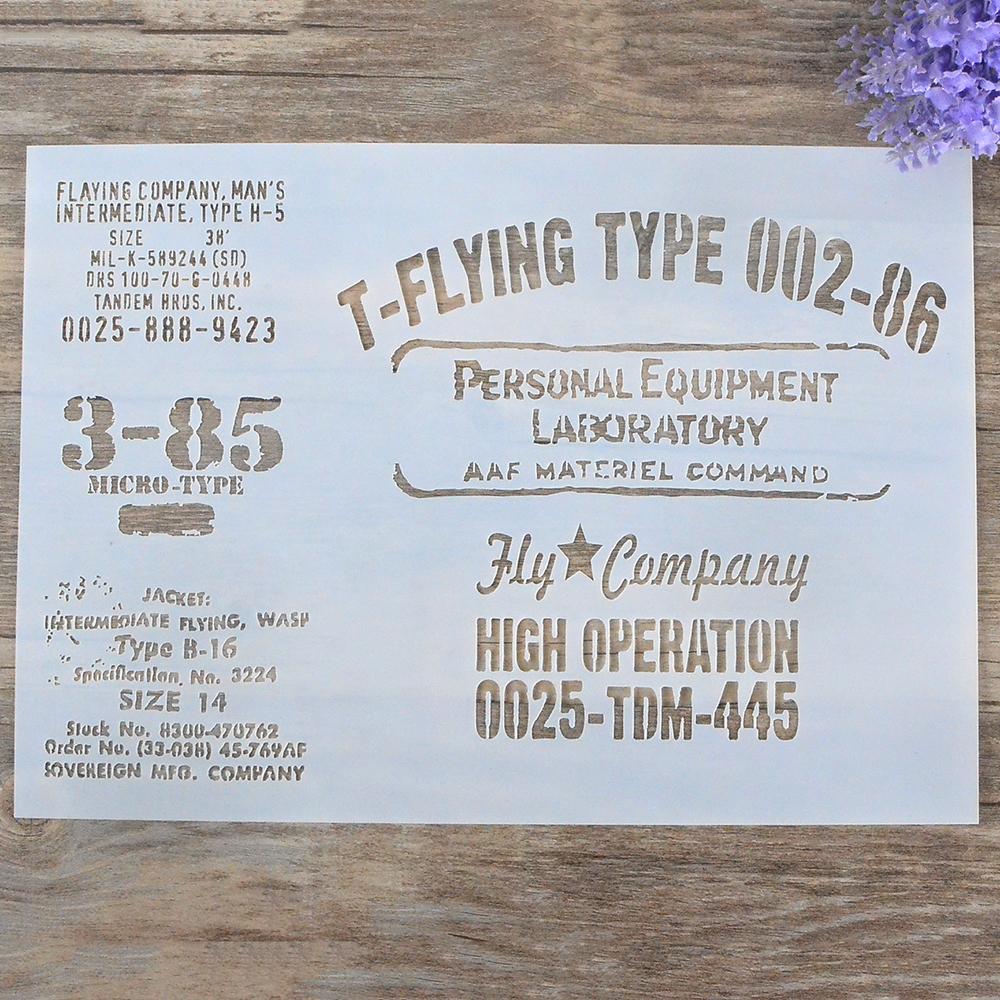 A4 Size Decorative Tile Stencil Template Painting Stencils for DIY Crafts Scrabooking Painting On Wood,Canvas,Floor,Wall and Tile