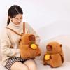 Рюкзак из ПП-хлопка Capybara Plush в корейском стиле Capibala Stuffed Doll Students
