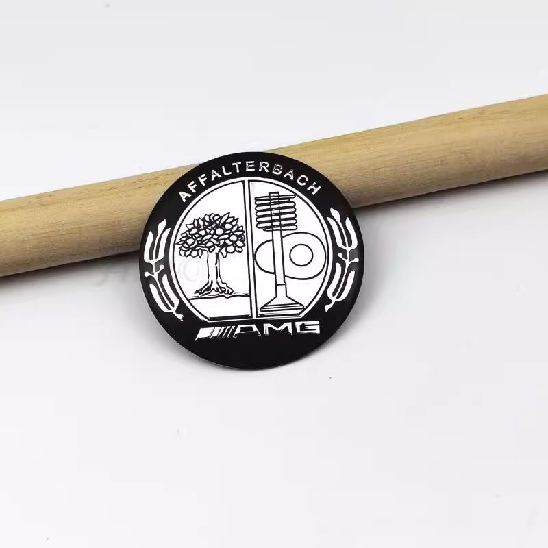 4 шт. 56 мм Наклейки на колпачки ступиц колес автомобиля Аксессуары для Mercedes Benz Brabus AMG Smart Maybach W205 W203 W206 W108 W124 W126